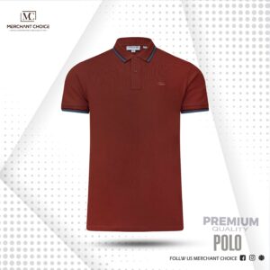 MERCHANT CHOICE POLO-LCP03-(BRICK RED)