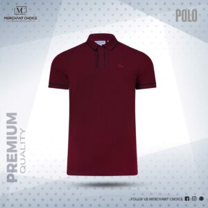 MERCHANT CHOICE POLO-LCP02-(MAROON)