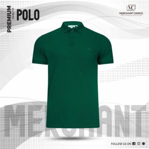 MERCHANT CHOICE POLO-LCP01-(BOTTLE GREEN)
