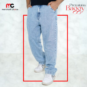 4 POCKET BAGGY JEANS-BG4PKT01-(LT. BLUE)